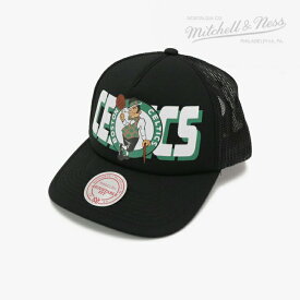 ・MITCHELL&NESS｜NBA Billboard Trucker Snapback Celtics/ ミッチェルアンドネス/ビルボード トラッカー スナップバック セルティックス/ブラック #