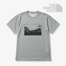 ＊THE NORTH FACE｜SS Tri Gradat T-Shirt/ ノース フェイス/ショートスリーブ トリ グラダット Tシャツ/ミックスグレー #