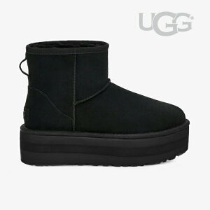 ・UGG|W Classic Mini Platform/ アグ/クラシック ミニ プラットフォーム/ブラック #