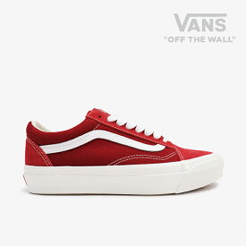＊VANS Premium｜Old Skool LX Suede/ ヴァンズ/プレミアム オールド スクール ラックス スエード/レッド #