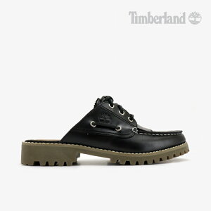 �ETIMBERLAND�bW Noreen Mule Shoe Full Grain Leather/ �e�B���o�[�����h/�m���[�� �~���[�� �t�� �O���C�� ���U�[/�u���b�N #
