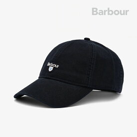 ・BARBOUR｜Cascade Sports Cotton 6 Panel Cap/ バブアー/カジュアル スポーツ コットン 6 パネル キャップ/ブラック #