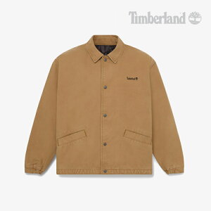 �ETIMBERLAND�bAF Coach Jacket Cotton Relax Fit/ �e�B���o�[�����h/�R�[�` �W���P�b�g �R�b�g�� �����b�N�X �t�B�b�g/�A�[�~���u���E�� #