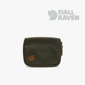 ・FJALLRAVEN｜Zip Wallet - Goods/ フェールラーベン/ジップ ウォレット/Dark Olive #財布 コインケース コンパクト 薄型 カーキ 緑