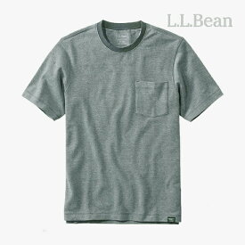 ＊L.L.BEAN｜Pique Pocket SS T-Shirt/ エルエルビーン/ピケ ポケット ショートスリーブ Tシャツ/ブラック #