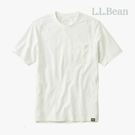 ＊L.L.BEAN｜Pique Pocket SS T-Shirt/ エルエルビーン/ピケ ポケット ショートスリーブ Tシャツ/ホワイト #