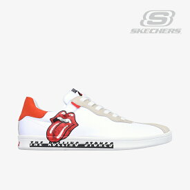 ・SKECHERS｜The Rolling Stones Classic Cup Euro Lick/ スケッチャーズ/ローリング ストーンズ クラシック カップ ユーロ リック/ホワイト #
