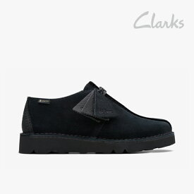 ・CLARKS｜Desert Trek GTX Gore-Tex Suede Vibram/ クラークス/デザート トレック ゴアテックス スエード ビブラム/ブラック #