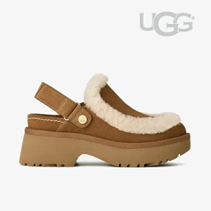 EUGGbW Esmee Clog Platform Suede Spill-Seam Sheepskin/ AO/GX~[ NbO XG[h XsV[ V[vXL/`FXibg #