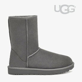 ：UGG｜W Classic Short II Sheepskin/ アグ/クラシック ショート 2 シープスキン ムートン/グレー #