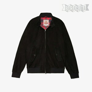 �EBARACUTA�bG9 Suede Leather Harrington Jacket/ �o���N�[�^/G9 �X�G�[�h ���U�[ �n�����g�� �W���P�b�g �X�C���O�g�b�v/�u���b�N #