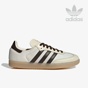 ・ADIDAS Originals|W Samba OG Leather Pony Hair/ アディダス/サンバ オリジナル レザー ポニー ヘア ハラコ/クリームホワイトxミステリーブラウン #