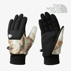・THE NORTH FACE｜Nuptse Echip Gloves Evolve Texture Primaloft/ ノース フェイス/ヌプシ イーチップ グローブ プリマロフト イボルブ テクスチャー/アーモンドバター #
