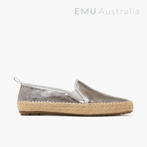 EEMUbW Gum Leather Metallic Espadrille Slip-On Jute/ G~[/K U[ ^bN GXph[ Xb| W[g/_Vo[ #