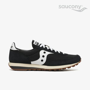`SAUCONY|Trainer 80 Classic/ サッカニー/トレーナー エイティー クラシック ナイロン スエード/ブラックxホワイト #