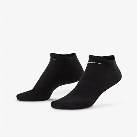 ・NIKE｜Everyday Cushioned No Show Socks/ ナイキ/エブリデイ クッション ノー ショー ソックス/ブラックxホワイト #