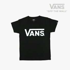 ＊VANS｜K Classic Logo SS T-Shirts - Wear/ ヴァンズ/クラシック ロゴ ショートスリーブ Tシャツ/BlackxWhite #バンズ ティシャツ ロゴ シンプル