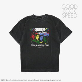 ＊GOOD ROCK SPEED｜Queen Tour Hot Space T-Shirt/ グッド ロック スピード/クイーン ツアー ホット スペース Tシャツ/ブラック #