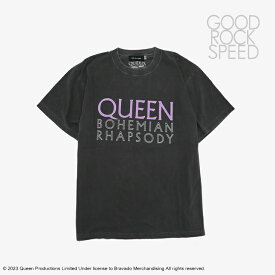 ＊GOOD ROCK SPEED｜Queen Bohemian Rhapsody T-Shirt/ グッド ロック スピード/クイーン ボヘミアン ラプソディ Tシャツ/ブラック #
