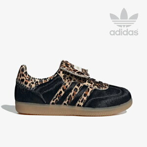 `ADIDAS Originals|Samba Long Tan Pony Hair Leopard/ アディダス/サンバ ロング タン ポニー ヘアー ハラコ/コアブラックxメサ #