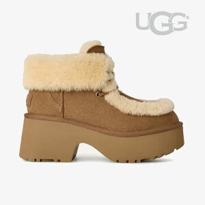 EUGGbW Esmee Lace Up Platform Suede Spill-Seam Sheepskin/ AO/GX~[ [XAbv vbgtH[ XG[h XsV[ V[vXL/`FXibg #