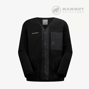 EMAMMUTbMoon Stone Hybrid Mid Layer Cardigan AF Polartec Fleece/ }[g/[Xg[ nCubh ~bhC[ J[fBK AWAtBbg |[ebNt[X/ubN #