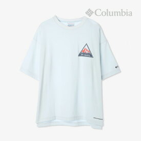 ＊COLUMBIA｜Cold Bay Dash Short Sleeve T-Shirt/ コロンビア/コールドベイダッシュショートスリーブTシャツ/アイスグレー #
