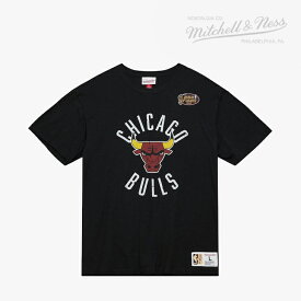 ・MITCHELL&NESS｜Legendary Slub SS T-Shirt Bulls/ ミッチェルアンドネス/レジェンダリースラブ ショートスリーブ Tシャツ ブルズ/ブラック #