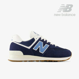 ・NEW BALANCE｜U574 Authentic Suede/ ニュー バランス/ヘリテージ スニーカー オーセンティック スウェード/ネイビー #