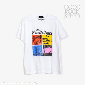 ＊GOOD ROCK SPEED｜The Beach Boys Surf T-Shirt/ グッド ロック スピード/ビーチボーイズ サーフ Tシャツ/ホワイト #