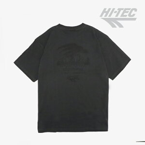 �EHI-TEC�bxMoandmo Clothing Back Print T-Shirt/ �n�C�e�b�N/���[�A���h���[ �N���[�W���O �o�b�N �v�����g T�V���c/�X�~ #