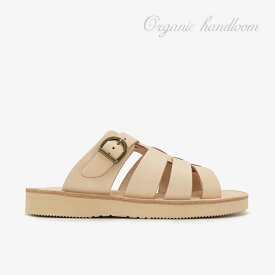 ＊ORGANIC HANDLOOM｜Japan Made Montereau Slide Oil Leather/ オーガニックハンドルーム/ジャパン メイド モントロー スライド オイル レザー/ナチュラル #
