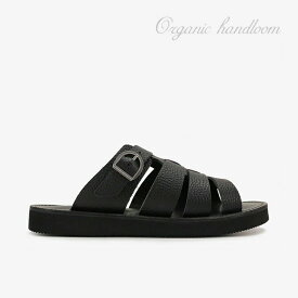 ＊ORGANIC HANDLOOM｜Japan Made Montereau Slide Oil Leather Shrink/ オーガニックハンドルーム/ジャパン メイド モントロー スライド オイル レザー シュリンク/ブラックシボ #