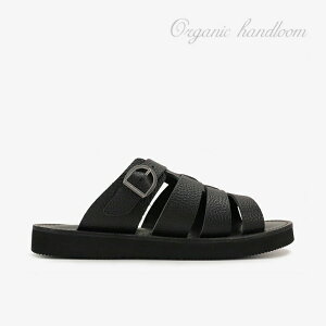 ��ORGANIC HANDLOOM�bJapan Made Montereau Slide Oil Leather Shrink/ �I�[�K�j�b�N�n���h���[��/�W���p�� ���C�h �����g���[ �X���C�h �I�C�� ���U�[ �V�������N/�u���b�N�V�{ #