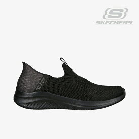 ・SKECHERS｜W Slip-Ins Ultra Flex 3.0 Smooth Step/ スケッチャーズ/スリップインズ ウルトラ フレックス 3.0 スムース ステップ/ブラック #