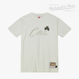 ・MITCHELL&NESS｜NBA Cream SS T-Shirt Celtics/ ミッチェルアンドネス/クリーム ショートスリーブ Tシャツ セルティックス/オフホワイト #