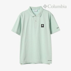 ＊COLUMBIA｜Cold Bay Dash Short Sleeve Polo Shirt/ コロンビア/コールド ベイ ダッシュ ショート スリーブ ポロ シャツ/クールグリーン #