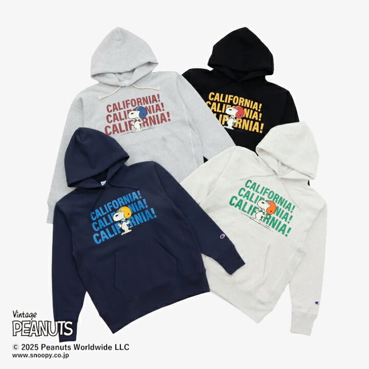 楽天市場】：CHAMPION｜xPeanuts Reverse Weave Hooded Sweat Shirt 