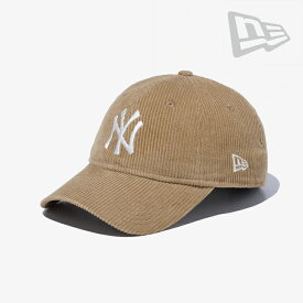 ・NEW ERA｜9Twenty 8-Well Corduroy Yankees/ ニュー エラ/ナイントゥエンティ エイトウェル コーデュロイ ヤンキース/ベージュ #