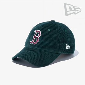 ・NEW ERA｜9Twenty 8-Well Corduroy Red Sox/ ニュー エラ/ナイントゥエンティ エイトウェル コーデュロイ レッド ソックス/ダークグリーン #