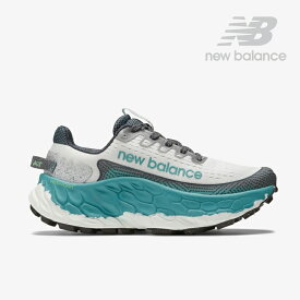 ・NEW BALANCE｜Fresh Foam X More Trail v3/ ニュー バランス/フレッシュ フォーム モア トレイル ビブラム/ライトグレーxグリーン #