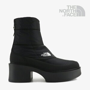 ETHE NORTH FACEbW Kalmia Nuptse Boots Waterproof Vibram Chunky Heel/ m[X tFCX/J~A kvV u[c EH[^[v[t ru `L[ q[/ubNxubN #