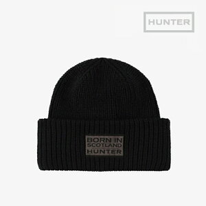 �EHUNTER�bW Refined Tall Beanie Knit Cap/ �n���^�[/���t�@�C���h �g�[�� �r�[�j�[/�u���b�N #