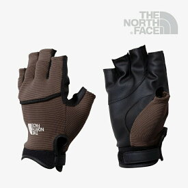 ＊THE NORTH FACE｜Simple FL Trekkers Glove/ ノース フェイス/シンプル トレッカーズ グローブ フィンガーレス/スレートブラウン #