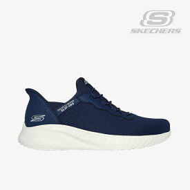 ・SKECHERS｜Slip-ins Bobs Sport Squad Chaos Daily Hype/ スケッチャーズ/スリップインズ ボブス スポート スクワッド カオス デイリー ハイプ/ネイビー #