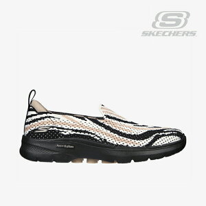  X[p[SALE zȉnSKECHERSbW Go Walk 6 Savanna Stripes/ XPb`[Y/S[ EH[N Toi XgCvX/[u #