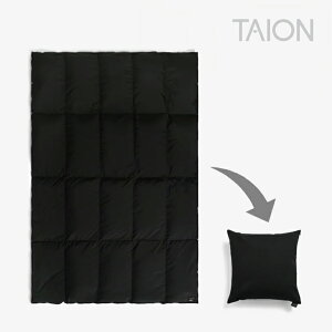 �ETAION�bRoom Down Ultralight 800FP Down Comforter Into Cushion Cover/ �^�C�I��/���[�� �_�E�� �E���g�����C�g 800FP �R���t�H�[�^�[ �C�� �N�b�V���� �J�o�[/�u���b�Nx�L�����o�X #