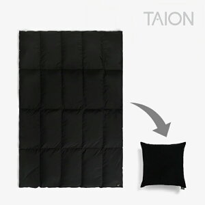 �ETAION�bRoom Down Ultralight 800FP Down Comforter Into Cushion Cover/ �^�C�I��/���[�� �_�E�� �E���g�����C�g 800FP �R���t�H�[�^�[ �C�� �N�b�V���� �J�o�[/�u���b�Nx�x���A #