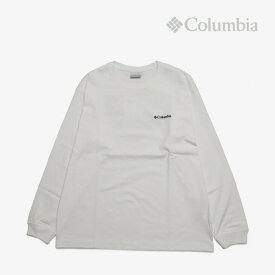 ＊COLUMBIA｜Yahara Forest Long Sleeve T-shirt/ コロンビア/ヤハラ フォレスト ロング スリーブ Tシャツ/ホワイト #