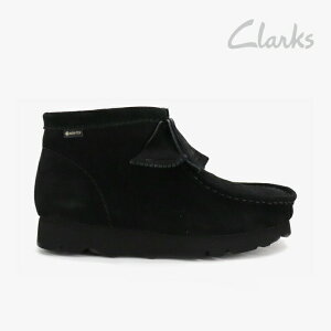 *CLARKS|Wallabee Boot GTX Suede Vibram/ クラークス/ワラビー ブーツ ゴアテックス モカシン スエード ビブラム/ブラック #